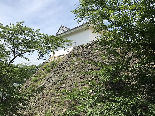 亀山城跡　多門櫓東