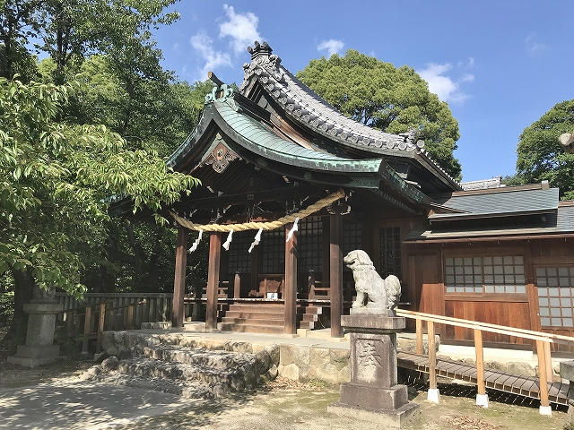 石刀神社　拝殿