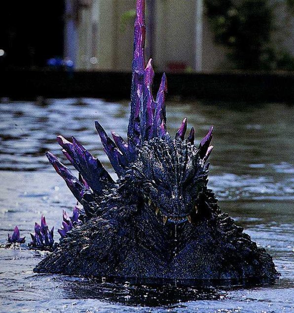 Godzilla 2000 BTS 