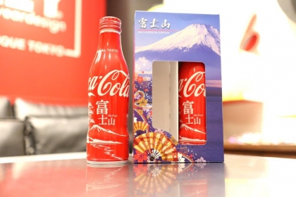 コカコーラスリムボトル富士山　0001
